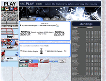 Tablet Screenshot of nhlplay.com